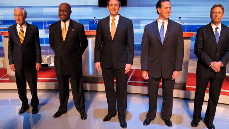 Five GOP Candidates Before Debate